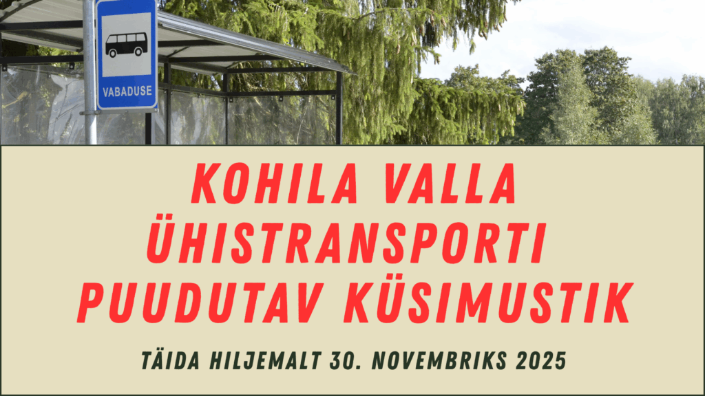 Ühistranspordi küsimustik